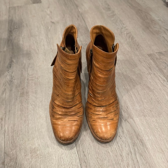 Paul Green Sisal Malibu Sliced Double Zip Ankle Bootie, Women’s Size 3.5 Leather - Picture 2 of 8